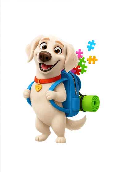 MiBuddy mascot — MHITRⓇ's confidential AI support buddy for reflection and early stress awareness