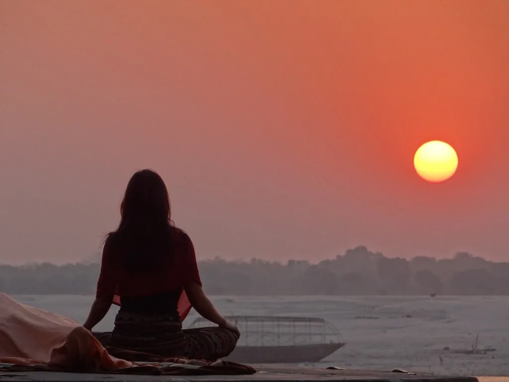 Morning Serene30 session focused on stress relief and calming breathwork
